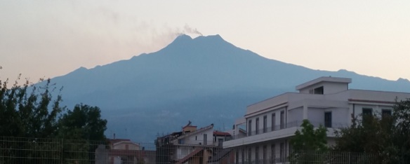 Mt Etna from Giardini-Naxos